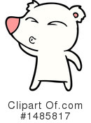 Polar Bear Clipart #1485817 by lineartestpilot