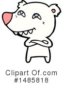 Polar Bear Clipart #1485818 by lineartestpilot
