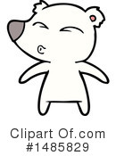 Polar Bear Clipart #1485829 by lineartestpilot