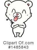 Polar Bear Clipart #1485843 by lineartestpilot
