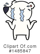 Polar Bear Clipart #1485847 by lineartestpilot