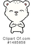 Polar Bear Clipart #1485858 by lineartestpilot