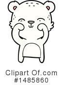 Polar Bear Clipart #1485860 by lineartestpilot