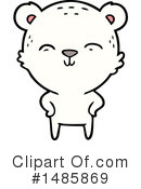Polar Bear Clipart #1485869 by lineartestpilot