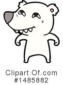 Polar Bear Clipart #1485882 by lineartestpilot