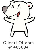 Polar Bear Clipart #1485884 by lineartestpilot
