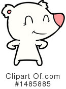 Polar Bear Clipart #1485885 by lineartestpilot
