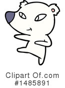 Polar Bear Clipart #1485891 by lineartestpilot