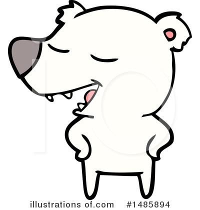 Royalty-Free (RF) Polar Bear Clipart Illustration by lineartestpilot - Stock Sample #1485894