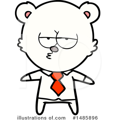 Royalty-Free (RF) Polar Bear Clipart Illustration by lineartestpilot - Stock Sample #1485896
