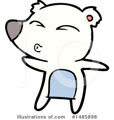 Royalty-Free (RF) Polar Bear Clipart Illustration by lineartestpilot - Stock Sample #1485898
