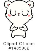 Polar Bear Clipart #1485902 by lineartestpilot