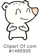 Polar Bear Clipart #1485905 by lineartestpilot