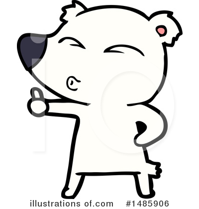 Royalty-Free (RF) Polar Bear Clipart Illustration by lineartestpilot - Stock Sample #1485906