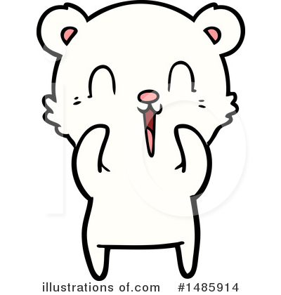 Royalty-Free (RF) Polar Bear Clipart Illustration by lineartestpilot - Stock Sample #1485914