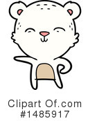 Polar Bear Clipart #1485917 by lineartestpilot