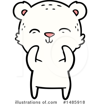 Royalty-Free (RF) Polar Bear Clipart Illustration by lineartestpilot - Stock Sample #1485918