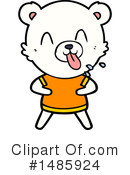 Polar Bear Clipart #1485924 by lineartestpilot