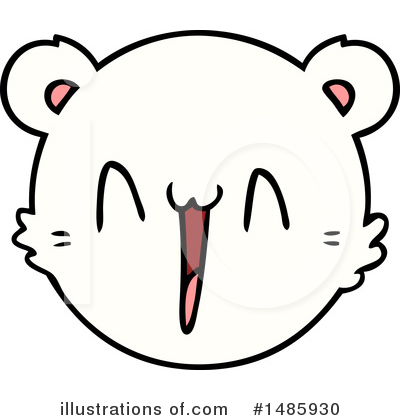 Royalty-Free (RF) Polar Bear Clipart Illustration by lineartestpilot - Stock Sample #1485930