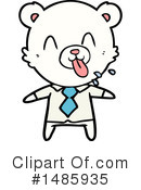 Polar Bear Clipart #1485935 by lineartestpilot