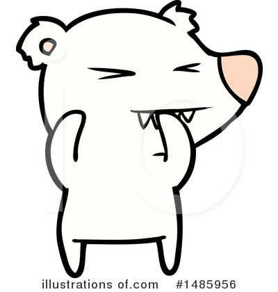 Royalty-Free (RF) Polar Bear Clipart Illustration by lineartestpilot - Stock Sample #1485956