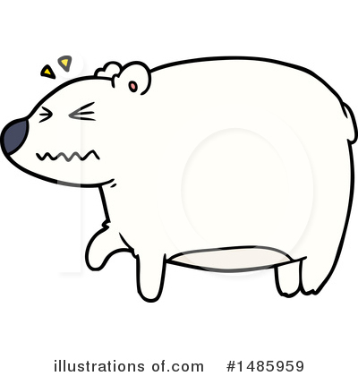 Royalty-Free (RF) Polar Bear Clipart Illustration by lineartestpilot - Stock Sample #1485959