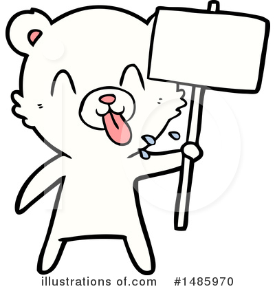 Royalty-Free (RF) Polar Bear Clipart Illustration by lineartestpilot - Stock Sample #1485970