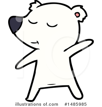Royalty-Free (RF) Polar Bear Clipart Illustration by lineartestpilot - Stock Sample #1485985