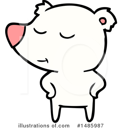 Royalty-Free (RF) Polar Bear Clipart Illustration by lineartestpilot - Stock Sample #1485987