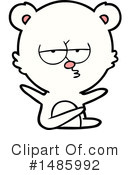 Polar Bear Clipart #1485992 by lineartestpilot