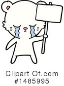 Polar Bear Clipart #1485995 by lineartestpilot