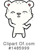 Polar Bear Clipart #1485999 by lineartestpilot