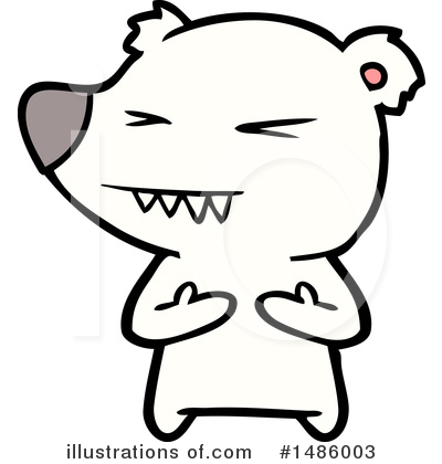 Royalty-Free (RF) Polar Bear Clipart Illustration by lineartestpilot - Stock Sample #1486003