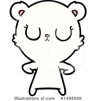 Royalty-Free (RF) Polar Bear Clipart Illustration by lineartestpilot - Stock Sample #1486006