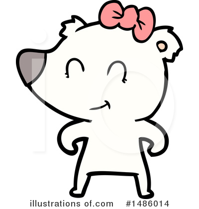 Royalty-Free (RF) Polar Bear Clipart Illustration by lineartestpilot - Stock Sample #1486014