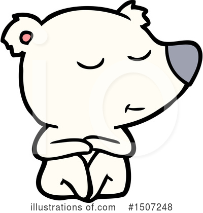 Royalty-Free (RF) Polar Bear Clipart Illustration by lineartestpilot - Stock Sample #1507248