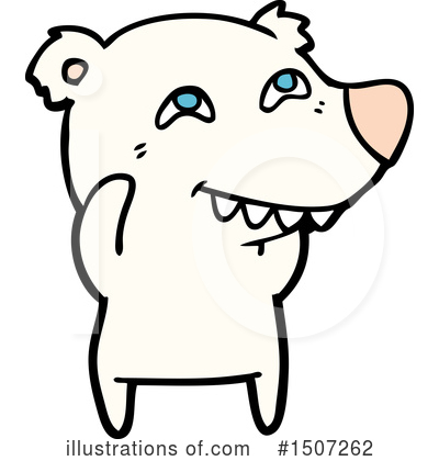 Royalty-Free (RF) Polar Bear Clipart Illustration by lineartestpilot - Stock Sample #1507262