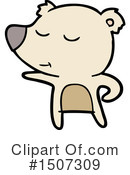 Polar Bear Clipart #1507309 by lineartestpilot