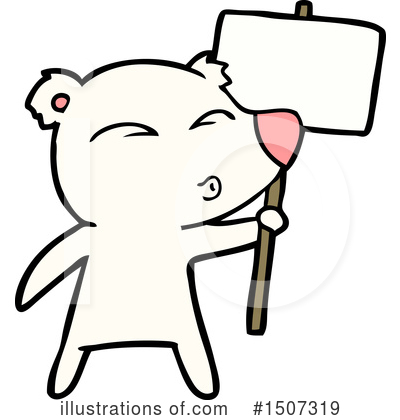 Royalty-Free (RF) Polar Bear Clipart Illustration by lineartestpilot - Stock Sample #1507319