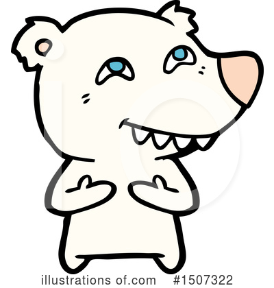 Royalty-Free (RF) Polar Bear Clipart Illustration by lineartestpilot - Stock Sample #1507322