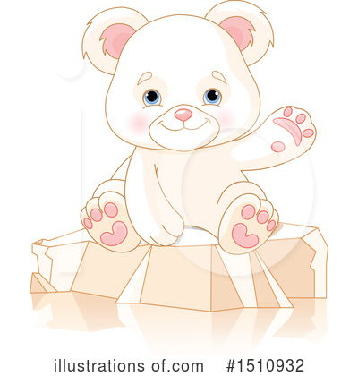 Royalty-Free (RF) Polar Bear Clipart Illustration by Pushkin - Stock Sample #1510932