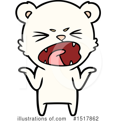 Royalty-Free (RF) Polar Bear Clipart Illustration by lineartestpilot - Stock Sample #1517862