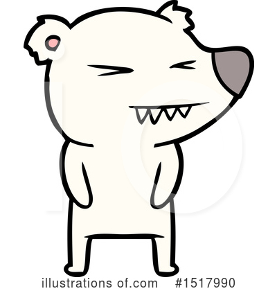 Royalty-Free (RF) Polar Bear Clipart Illustration by lineartestpilot - Stock Sample #1517990