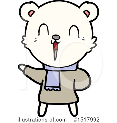 Royalty-Free (RF) Polar Bear Clipart Illustration by lineartestpilot - Stock Sample #1517992