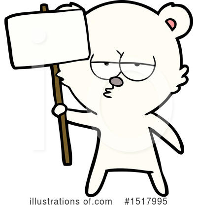 Royalty-Free (RF) Polar Bear Clipart Illustration by lineartestpilot - Stock Sample #1517995