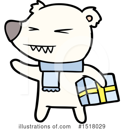 Royalty-Free (RF) Polar Bear Clipart Illustration by lineartestpilot - Stock Sample #1518029