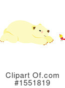 Polar Bear Clipart #1551819 by Cherie Reve