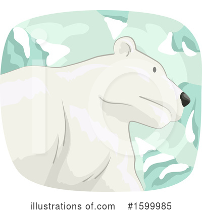 Polar Bear Clipart #1599985 by BNP Design Studio