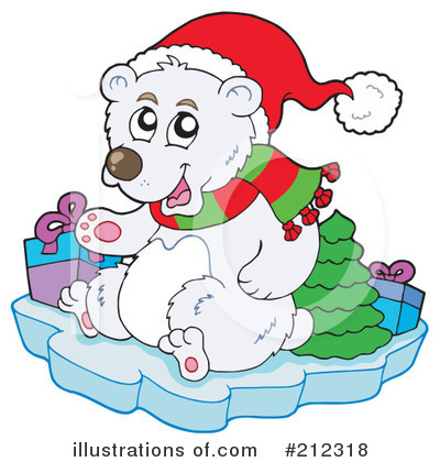 Christmas Animals Clipart #212318 by visekart