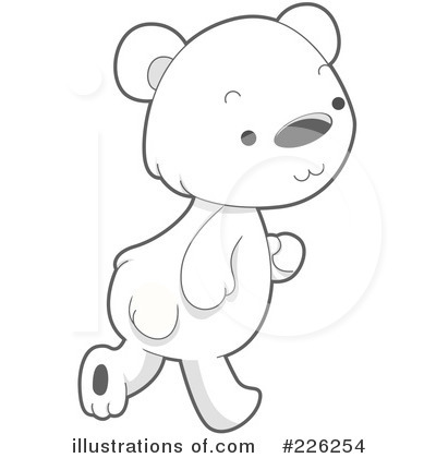 Royalty-Free (RF) Polar Bear Clipart Illustration by BNP Design Studio - Stock Sample #226254